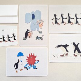 ポストカード春の気配（6枚＋おまけ1枚）のコピー