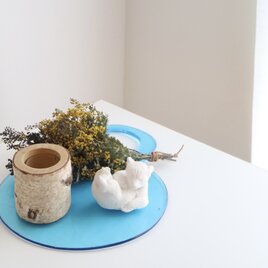 Lindshammar / ガラスのチーズプレートNo.5476