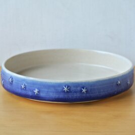 星模様のドラ鉢