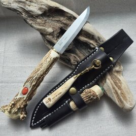 鹿角ナイフ ファイヤースターター 角笛セット#2