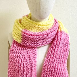 主役級に目立つロングマフラー