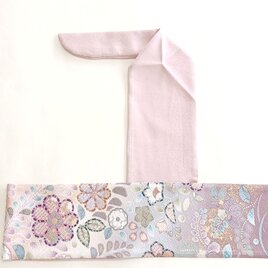 弓巻き　ピンク　辻が花　訪問着　