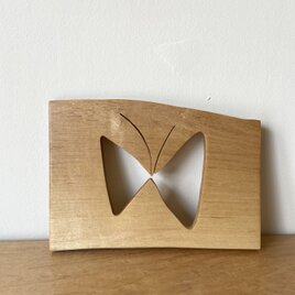 ちょうちょ透かし　飾り　鍋敷き