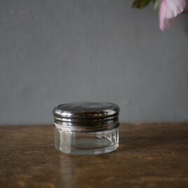 純銀製　プドリエ　アンティーク　パウダーケース　アンティークのある暮らし