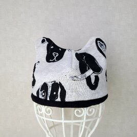 魅せる☆一点物♪ベビーネコ耳ワッチ【48～52センチ】トレーナー地&スムース地リバーシブル