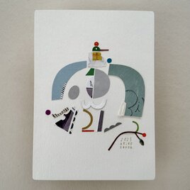 「てあそび」切り紙原画作品