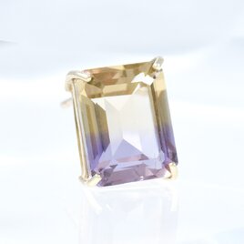 K10 アメトリン シングル(片)ピアス CH013CIBSN