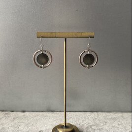 Vintage 90s-00s USA retro round design shell pierce