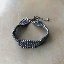 Vintage USA NY & CO classical pearl choker necklace