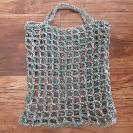 ネット編みバッグ