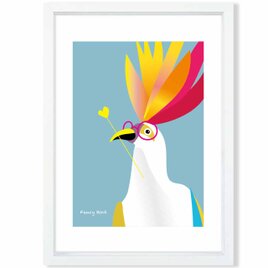 癒やしの鳥　鳥　送料無料 　あらゆるお部屋のポスター　イラスト　ポスター　アートポスター　アート/sei検索新着順　2976