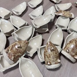 「S」様オーダー作品 タケノコ豆皿セット