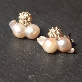 Utoka  ☆   双子ちゃんと実  ピアス   2way