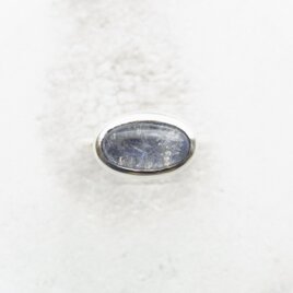 Dumortierite in Quartz Ring / SV925、デュモルチェライトインクォーツ