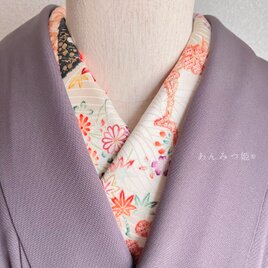 正絹の半衿  風雅