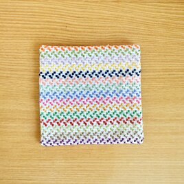 刺し子のコースター