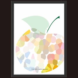 ピュア　フルーツ　送料無料 　アート/sei検索新着順　イイネたのしいポスター　イラスト　ポスター　アートポスター　2993