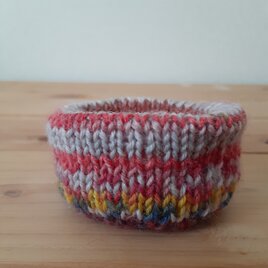 opal毛糸ミニかご（リバーシブル）