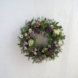 christmas rose meadow wreath