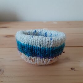 opal毛糸ミニかご（リバーシブル）