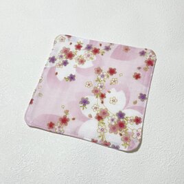 ミニガーゼハンカチ 花影