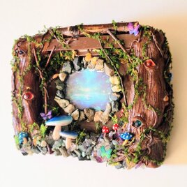 【22】森のきのこの額縁アート