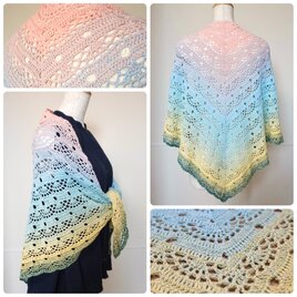 手編みのショール