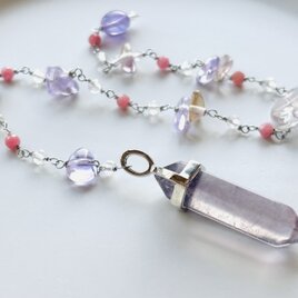 フローライトとアメトリンのペンデュラム