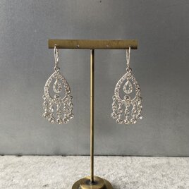 Vintage 90s-00s USA retro crystal bijou tassel pierce