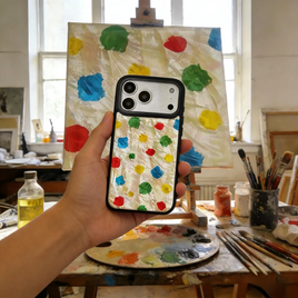 iPhone 16 15 14 13 ケース 螺鈿風 天然貝シェル アイスランド 全機種対応 ソフト 耐衝撃カバー ケース