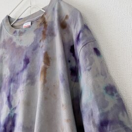 手染め1点ものタイダイTシャツ