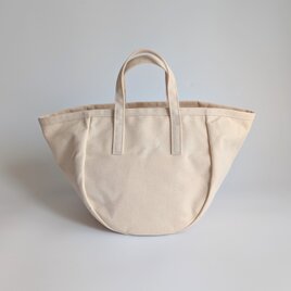 ラウンドトート（生成り）