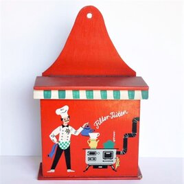 木製小物入れ   ハンドペイント　ドイツ