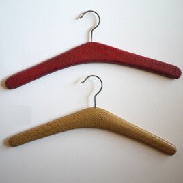 パイソン柄ハンガー  レトロミッドセンチュリー　ドイツ