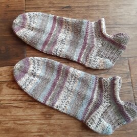 opal毛糸コットン　くるぶし丈ソックス