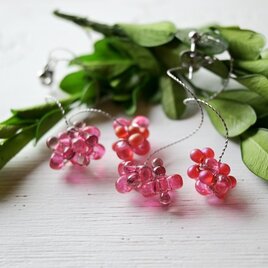 色彩感楽しむつぶつぶピアス｜2WAY・アレンジ可能・一点もの item23