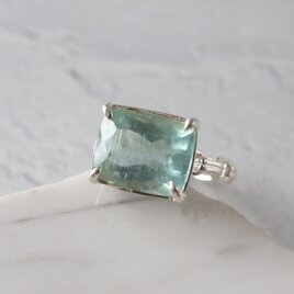 Aquamarine アクアマリン(Rain Inclusion)  リング