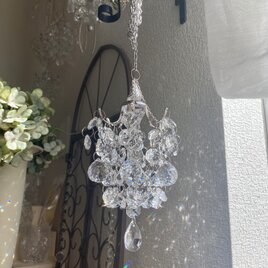 プチシャンデリア　サンキャッチャー　プリズムドレープ ｜Antique Prism  ｜Window Decor