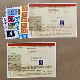 薬袋　同柄10枚set＋ED（black）seal10枚