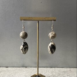 Vintage 00s USA retro snake print beads pierce