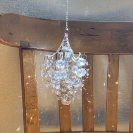 プチシャンデリア　サンキャッチャー   プリズムブーケ ｜Antique Prism ｜window decor