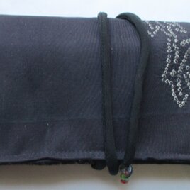 ８７０２　帯で作った和風財布・ポーチ