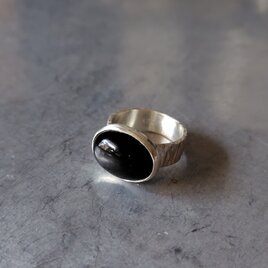 オニキスシルバーリング#13.5