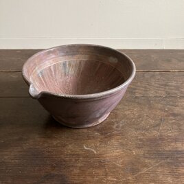 登り窯焼成焼締　５寸すり鉢