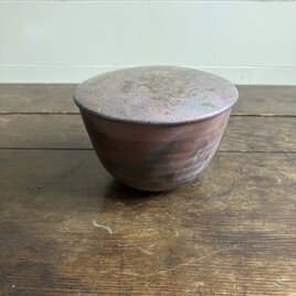 登り窯焼成焼締　おひつ　小