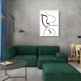 線のアート　送料無料 　アート/sei新着作品/新着順　イラスト　ポスター　アートポスター　3292