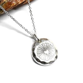 ハートのシルバー ネックレス No-01