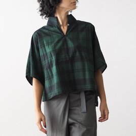 サロンで作ったショート丈のドロップシャツ(2)