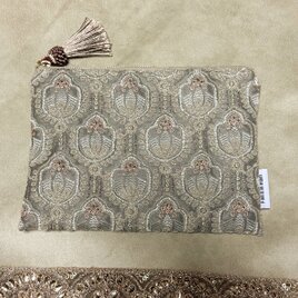 インド刺繍ポーチ