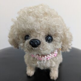 ぬいぐるみ☆トイプードル☆子犬☆ミルク